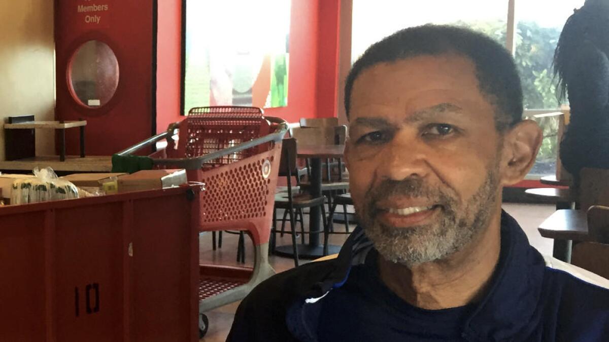 Michael Rashid, 69, is one of the leaders of an effort in Philadelphia to recruit black residents to patrol voting places to prevent possible disruption by supporters of Donald Trump.