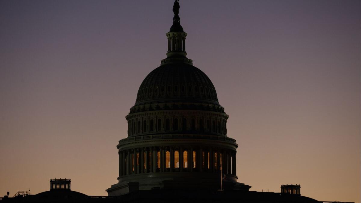 The U.S. Capitol.