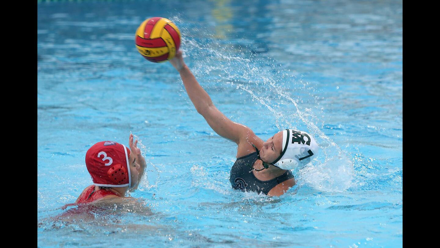 Sofia Rice shoots and scores during the first round of the CIF Southern Section Division 5 playoffs against Fullerton on Wednesday.