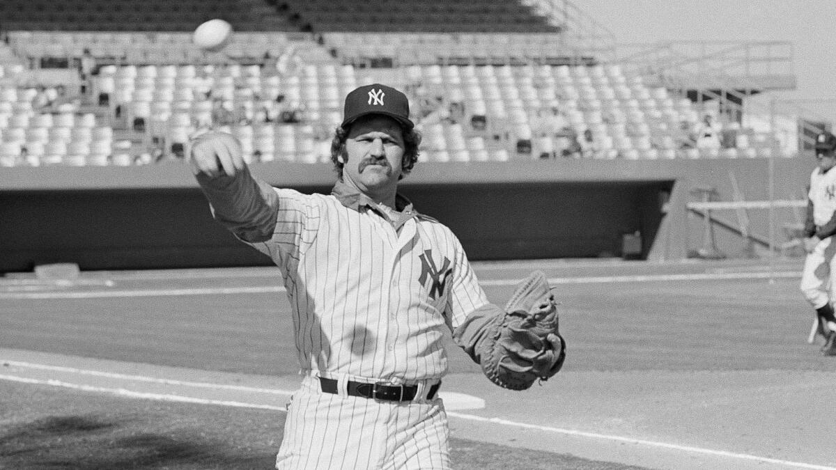 This day in sports: Yankees' Thurman Munson killed in plane crash - Los  Angeles Times