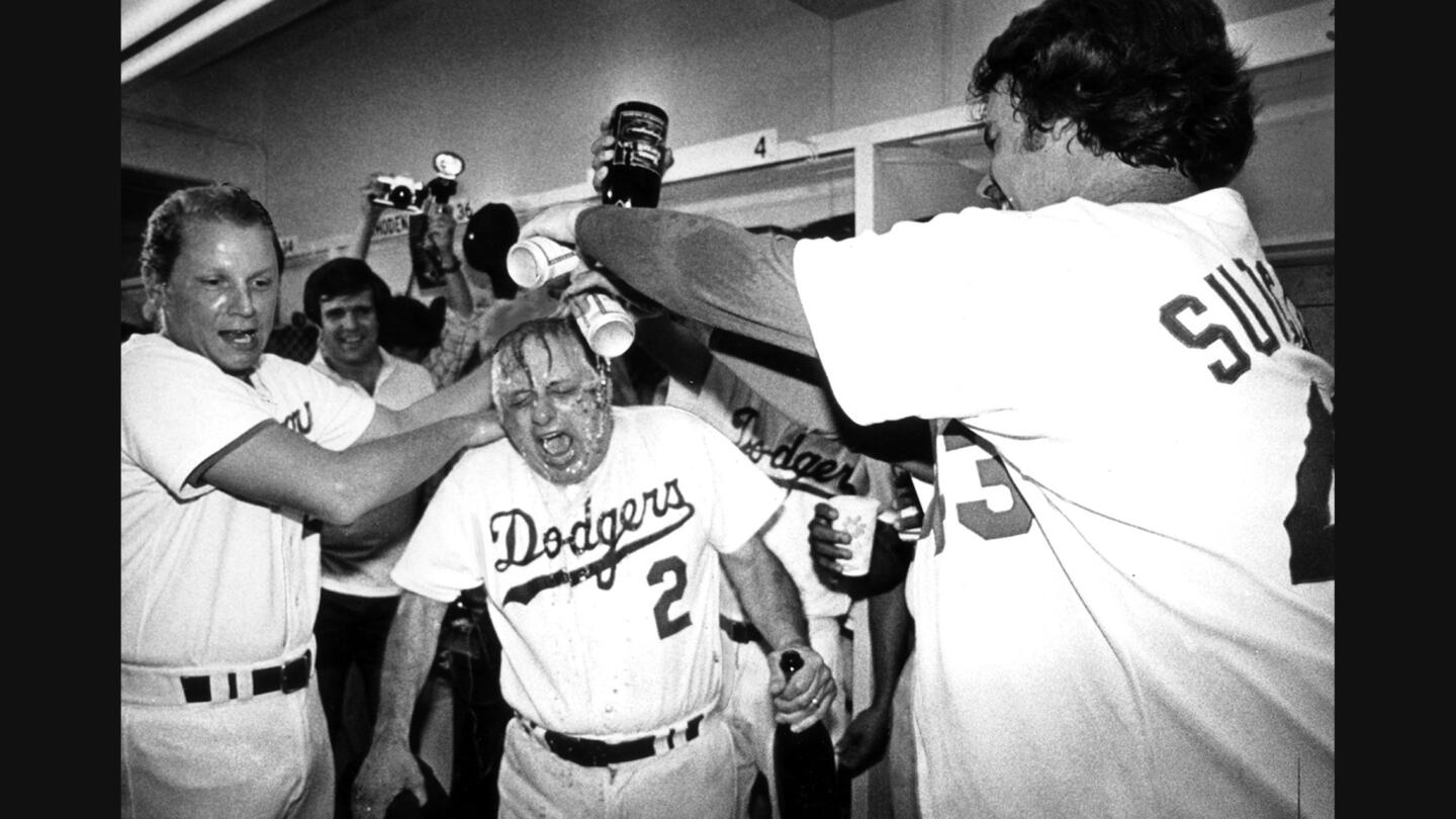 Photos: Dodgers manager Tommy Lasorda through the years - Los Angeles Times