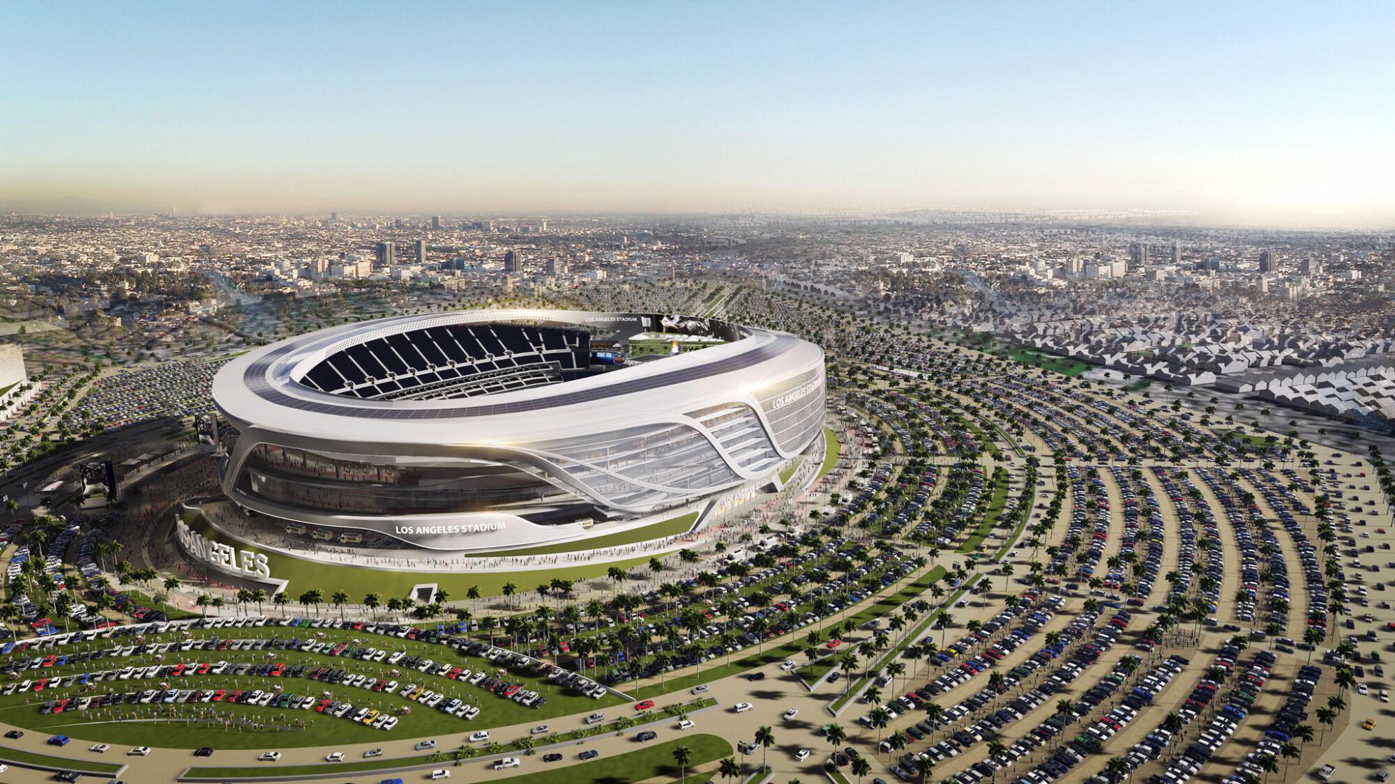 L.A. Sofi Stadium in Inglewood, CA (Stadco LA, LLC)