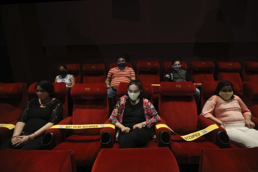 How Safe Are Indoor Movie Theaters During The Covid Pandemic Los Angeles Times