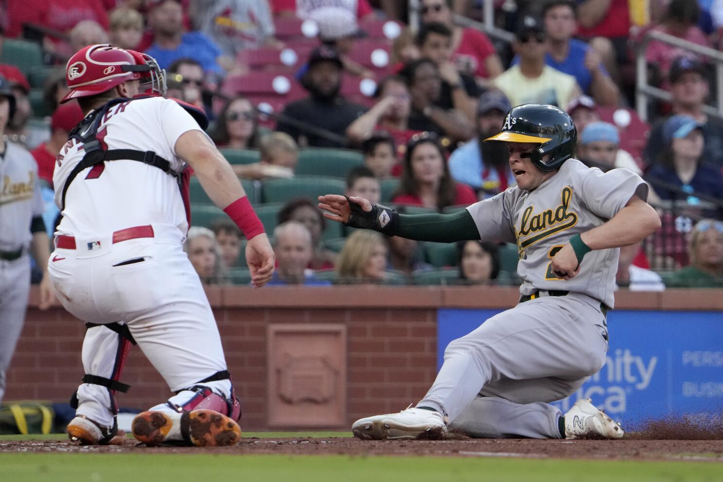 Shea Langeliers' game-winning HR in 9th helps A's end skid