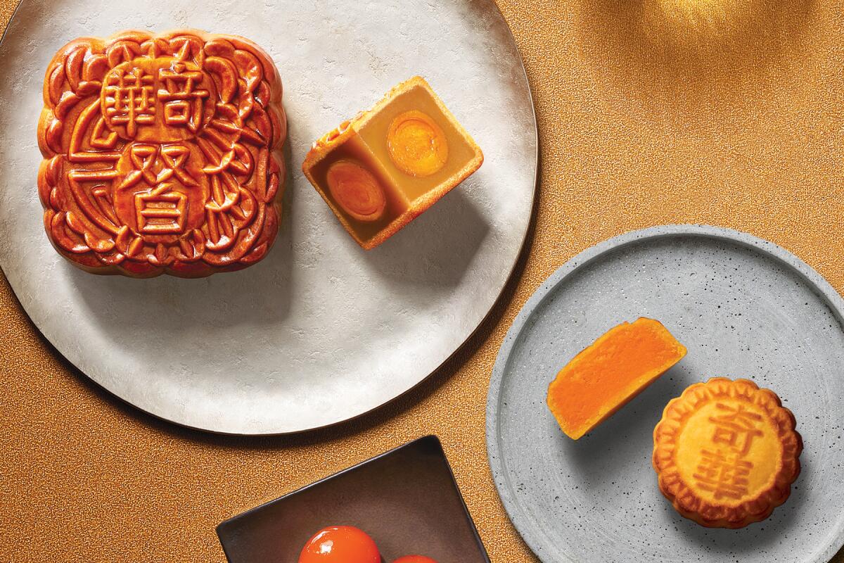 Cantonese-style mooncakes from Kee Wah Bakery 