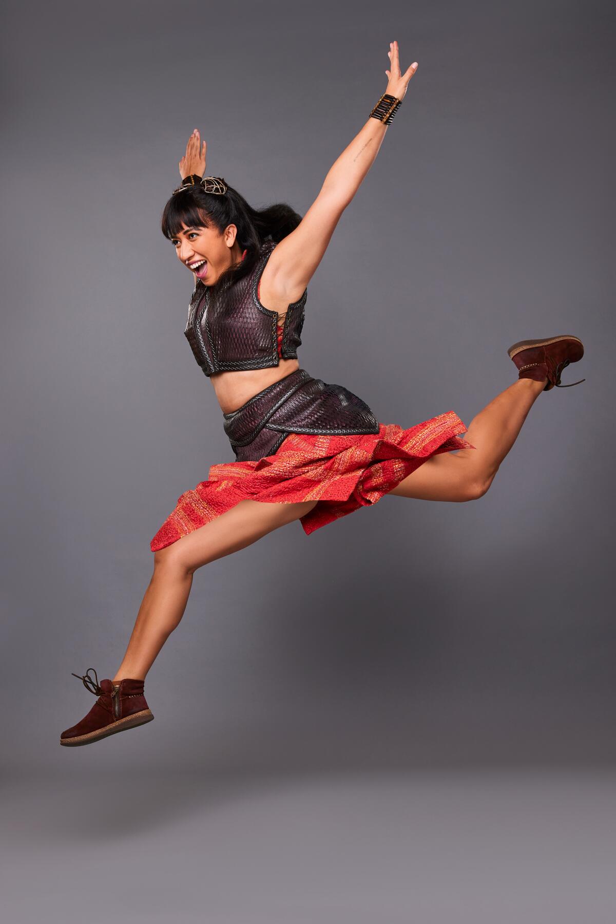 Raye Zaragoza plays a new take on Tiger Lily in the "Peter Pan" national tour.