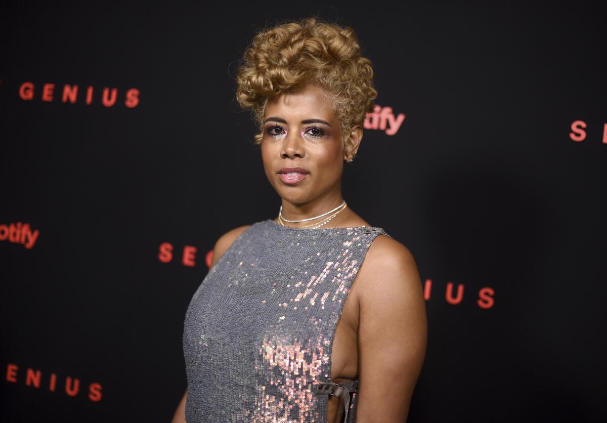 Kelis arrives at the Secret Genius Awards at Vibiana on Wednesday, Nov. 1, 2017, in Los Angeles. 