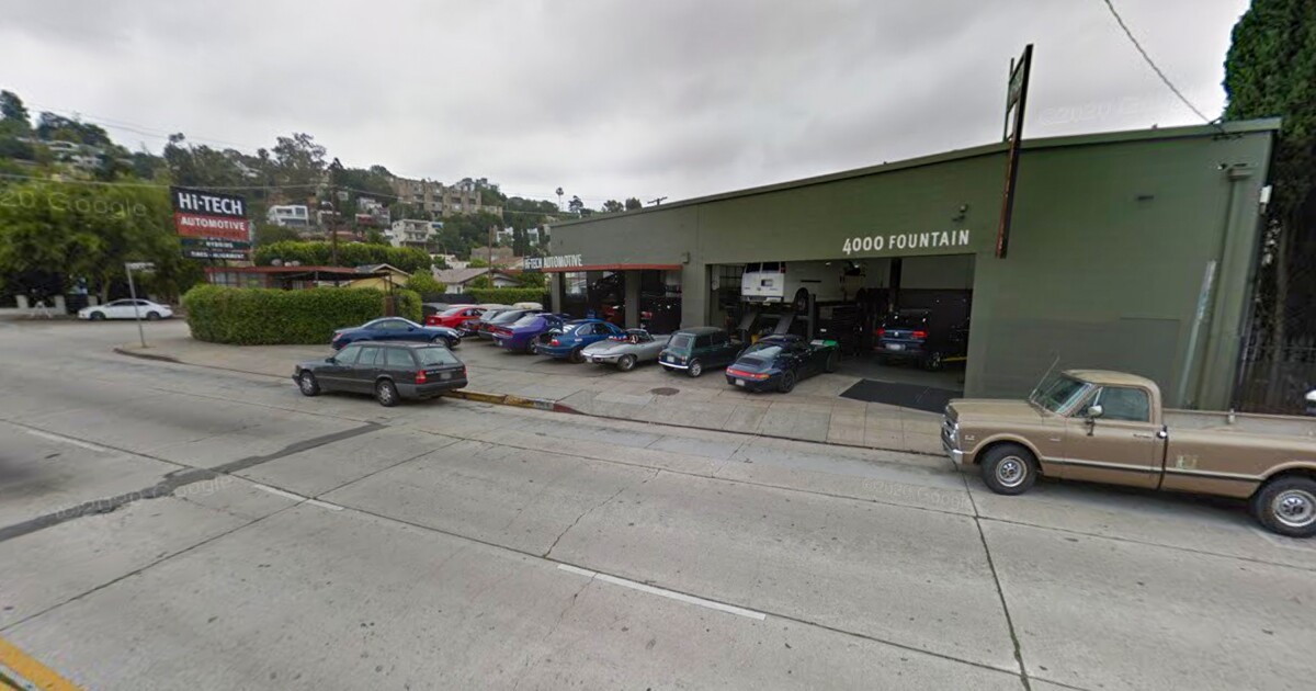 Silver Lake auto shops charged with illegal street parking