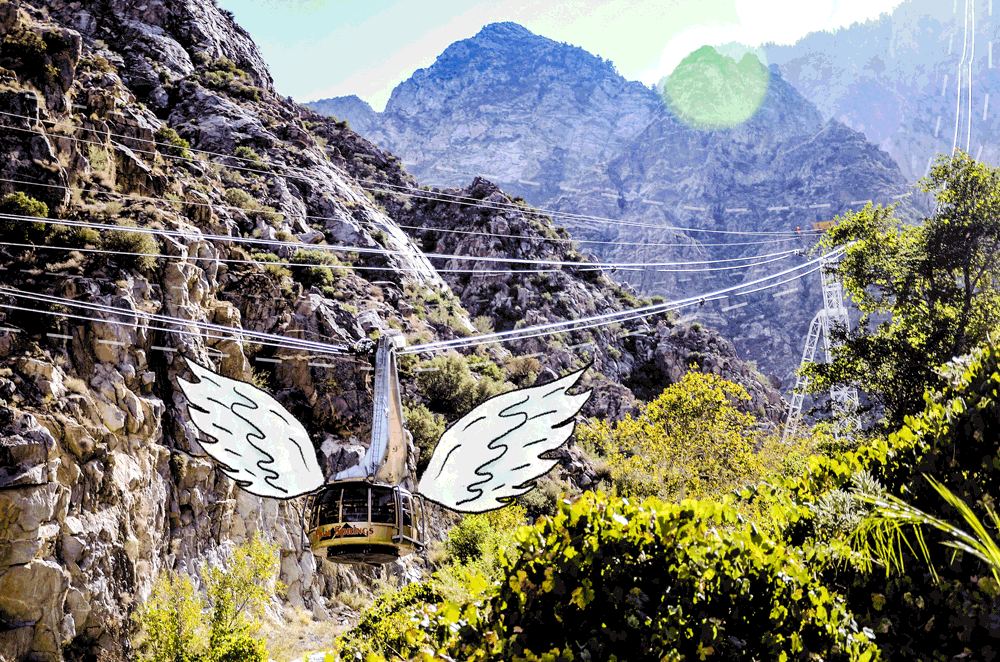 Palm Springs Aerial Tram. Mount San Jacinto State Park, atop Palm Springs Aerial Tram.