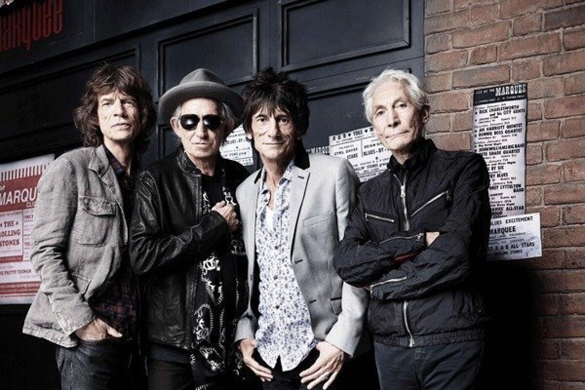 The Rolling Stones today: Mick Jagger, left, Keith Richards, Ronnie Wood and Charlie Watts.