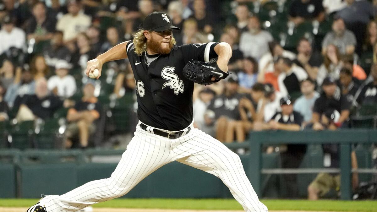 Dodgers-White Sox trade: LA acquires RP Craig Kimbrel from Chicago for OF AJ  Pollock, per report - DraftKings Network