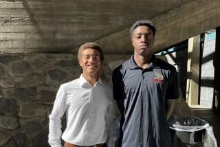 Quarterbacks Aidan Houston (left) of Cypress and Aidan Chiles of Downey will face off in Division 4 championship game.