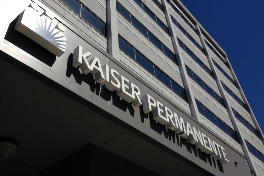 Kaiser Permanente Los Angeles Medical Center on Oct. 6, 2014.