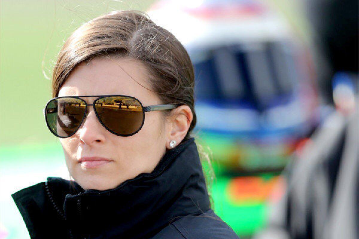 Danica Patrick says she's not bothered by fellow NASCAR driver David Gilliland's comment telling her to "shut up and race."
