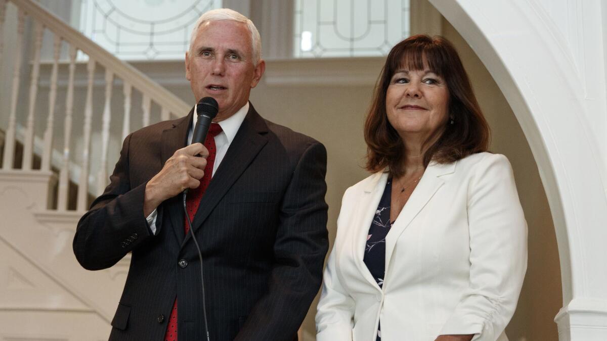The lead doctor for Vice President Mike Pence and his wife Karen Pence has resigned. Jennifer Peña clashed repeatedly with the president's former physician, Ronny Jackson, a senior White House official said.