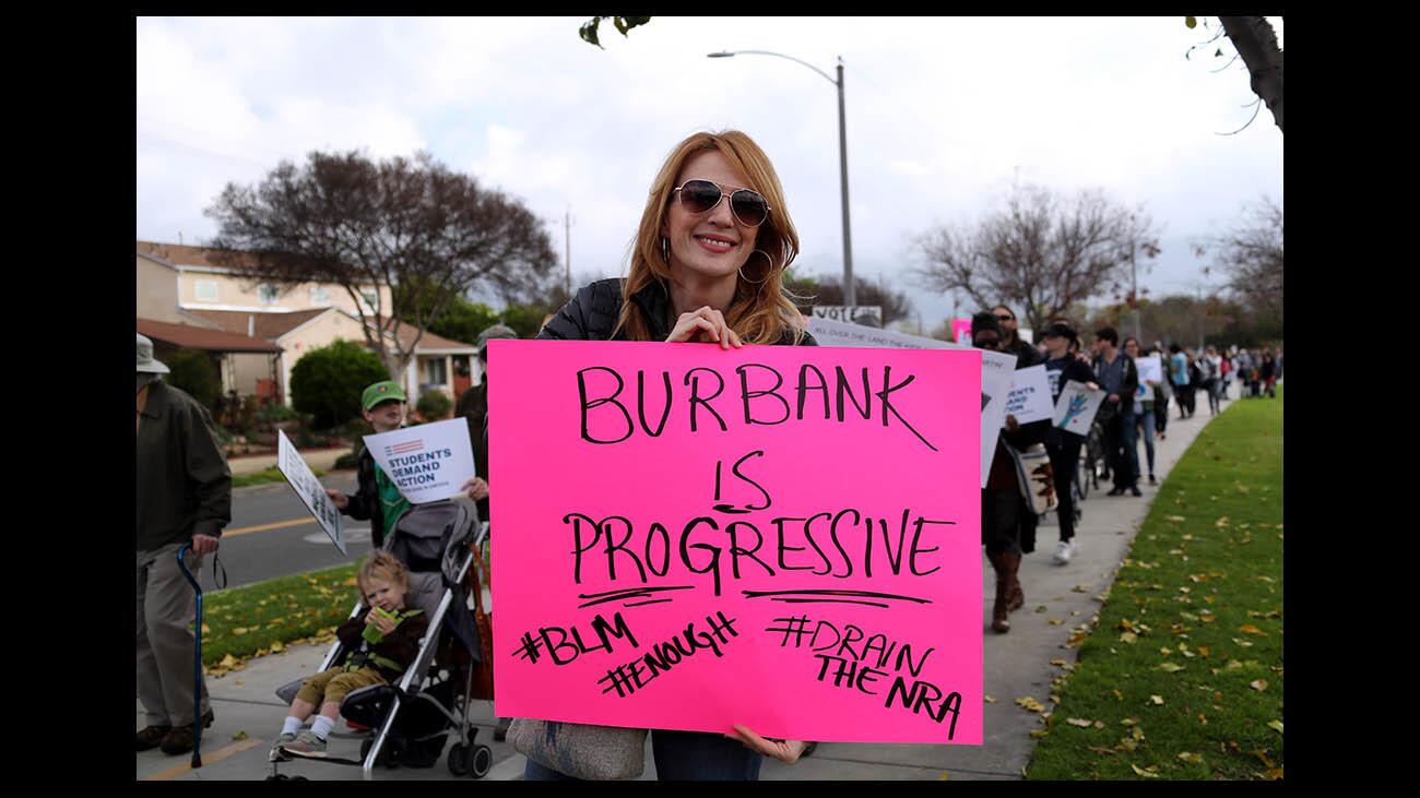Photo Gallery: Locals participate in March For Our Lives rally in Burbank