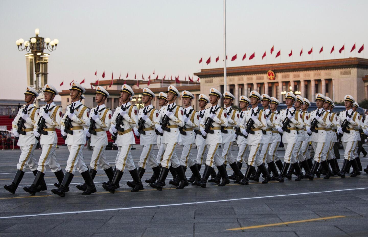 China's parade
