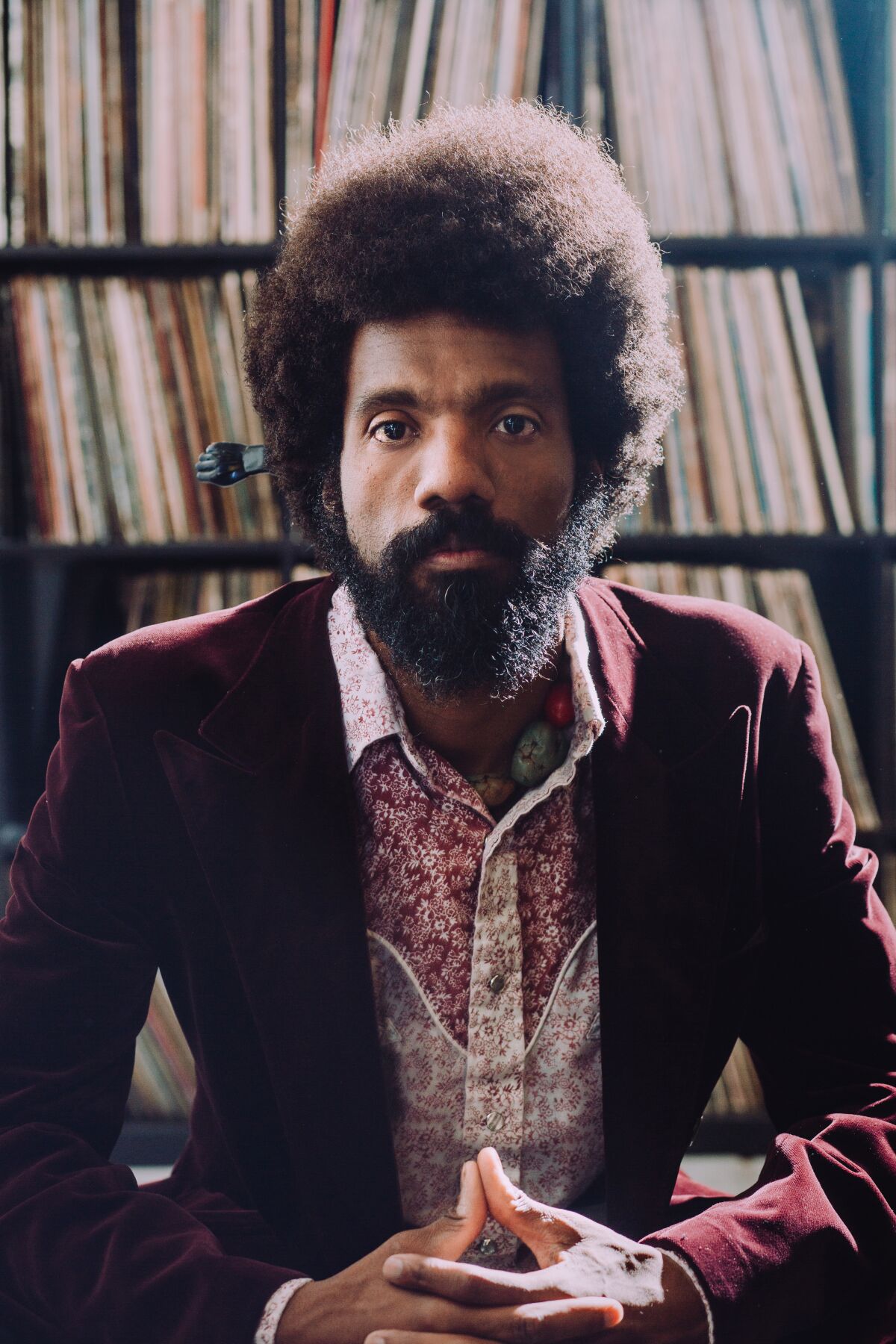 Alfred Howard, a 42-year-old poet, songwriter and author from North Park