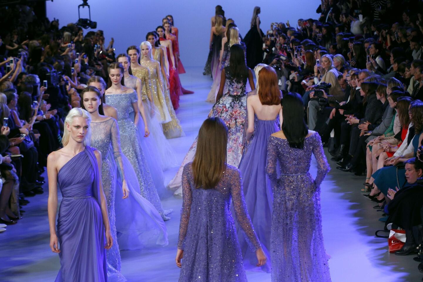 Elie Saab 2014 spring/summer haute couture collection
