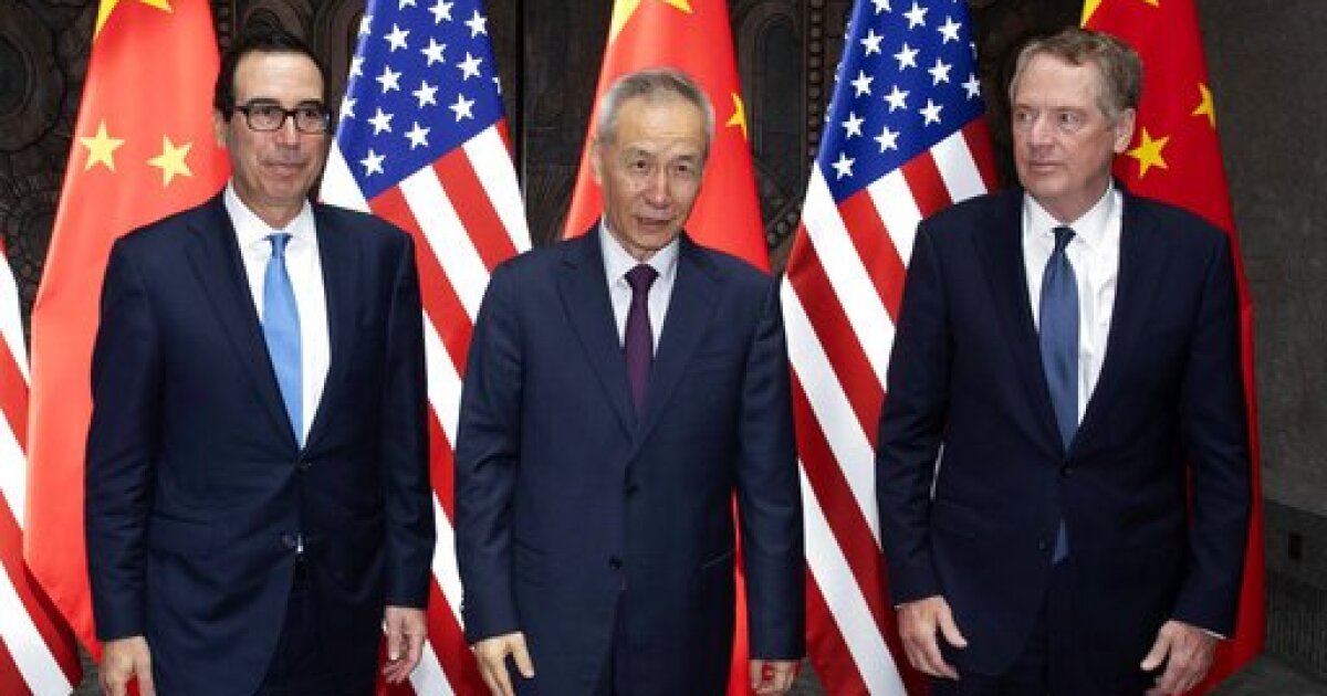 Trump Announces A Limited Trade Deal With China Los Angeles Times