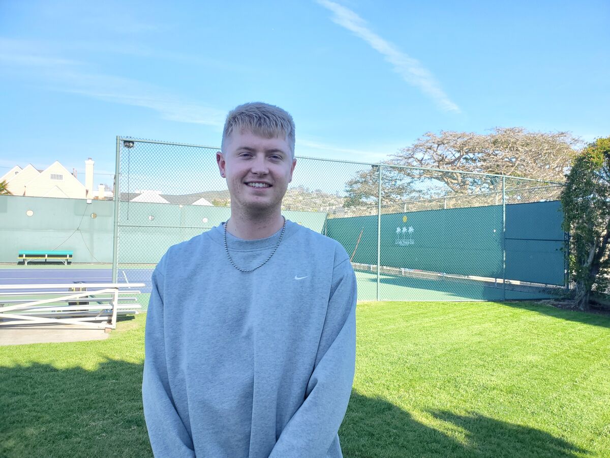 New La Jolla Tennis Club manager Jon Ross assumed the role March 6.