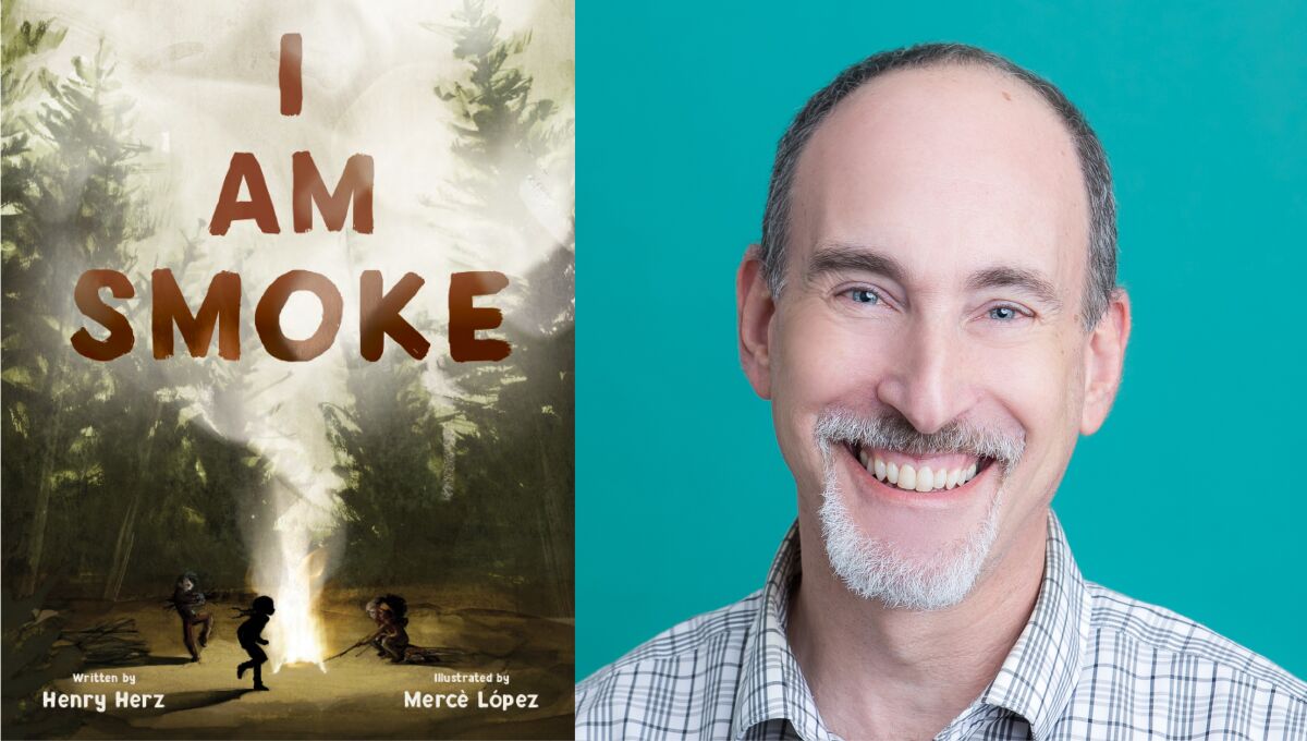 Author Henry Herz and his new book, "I Am Smoke."