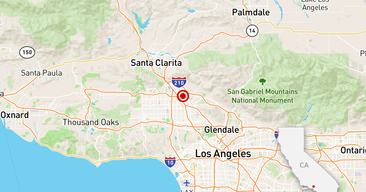 Earthquake: 2.6 magnitude earthquake in San Fernando Valley