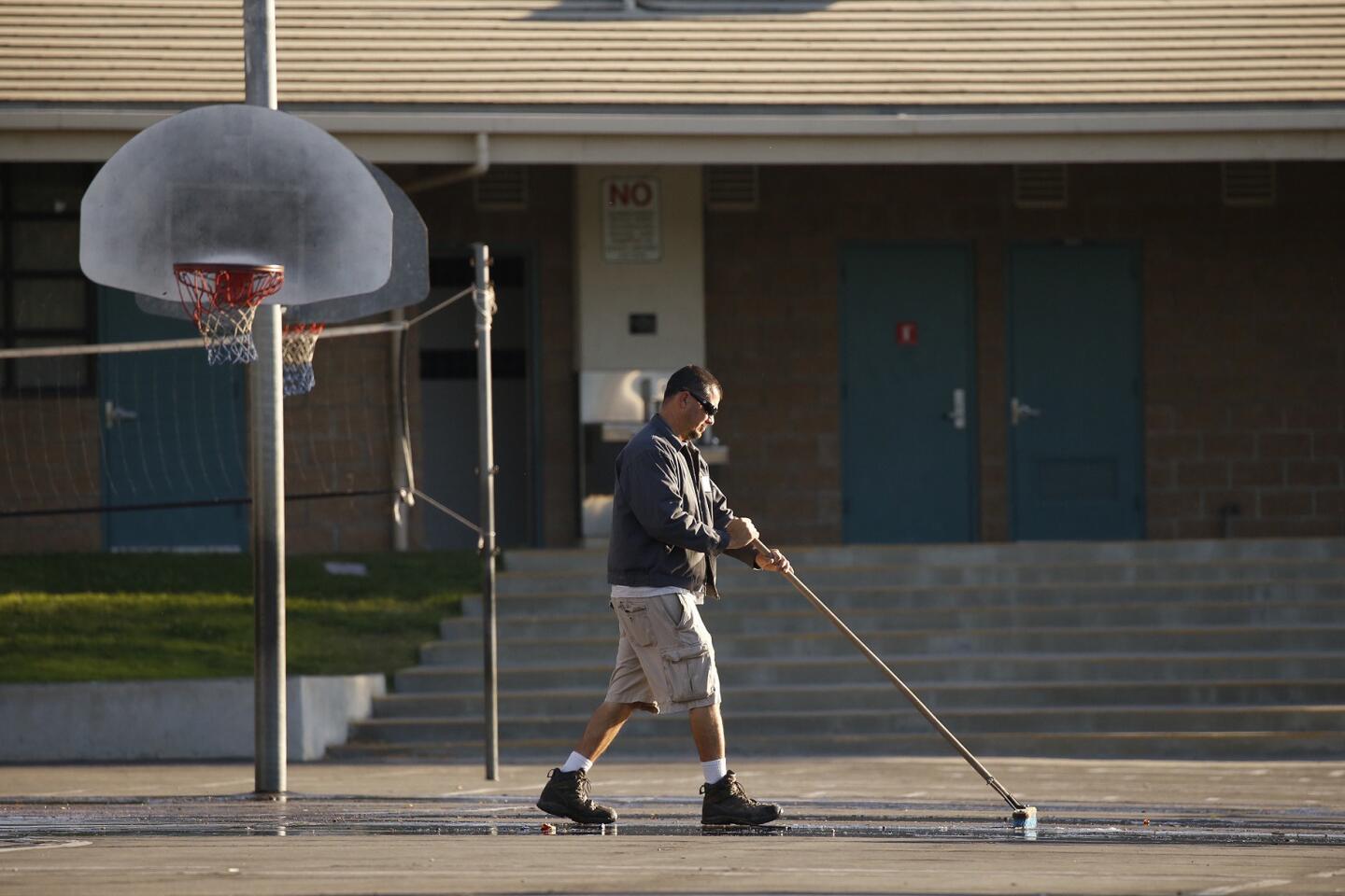 Model rocket explosion at Thousand Oaks school