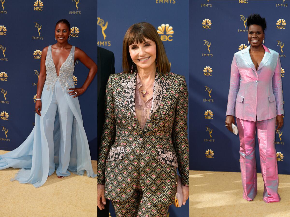 Emmys fashion: Enthusiasm for bright hues and a penchant for pants stand  out on the red carpet - Los Angeles Times