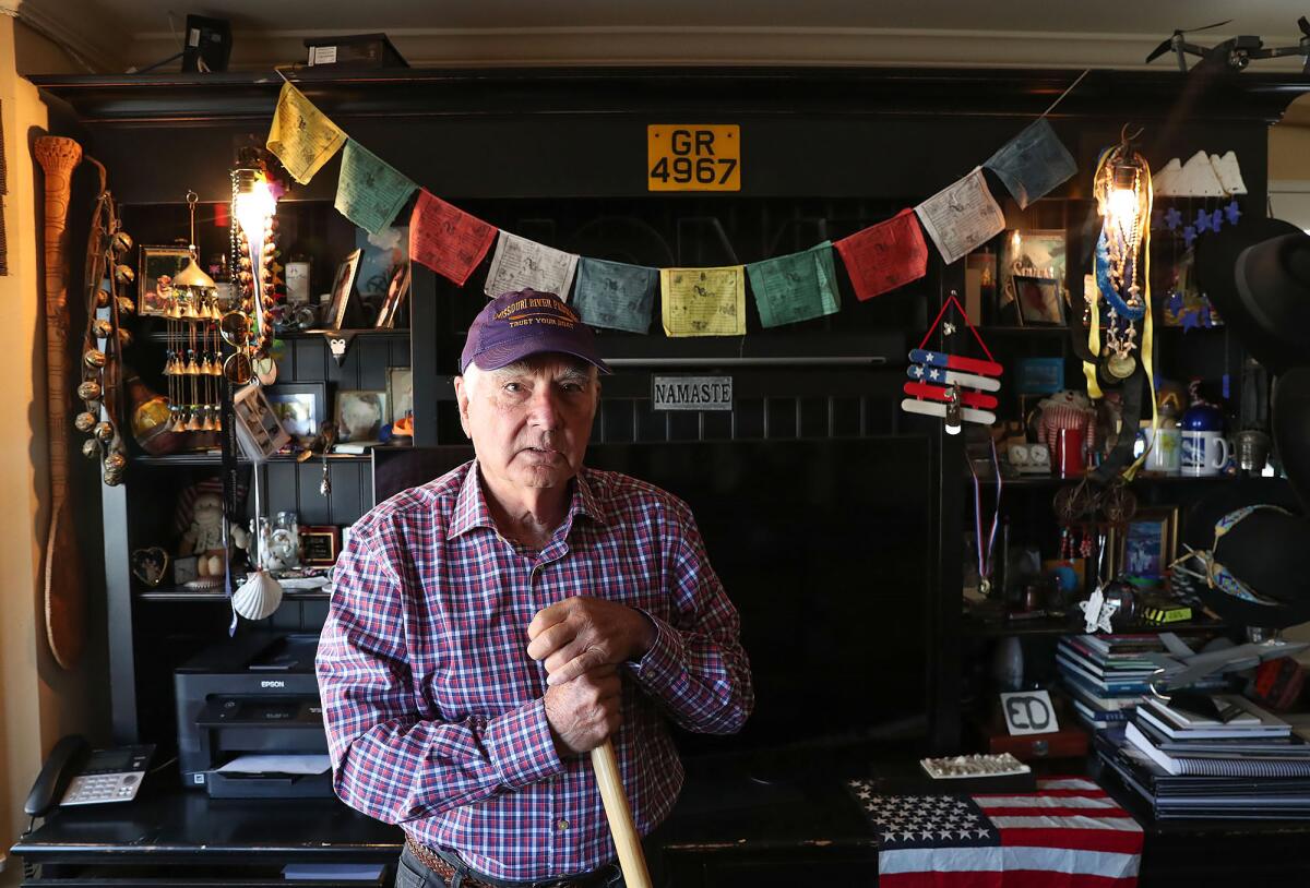 Costa Mesa's Bill Burke, 81, is an extreme adventure enthusiast.