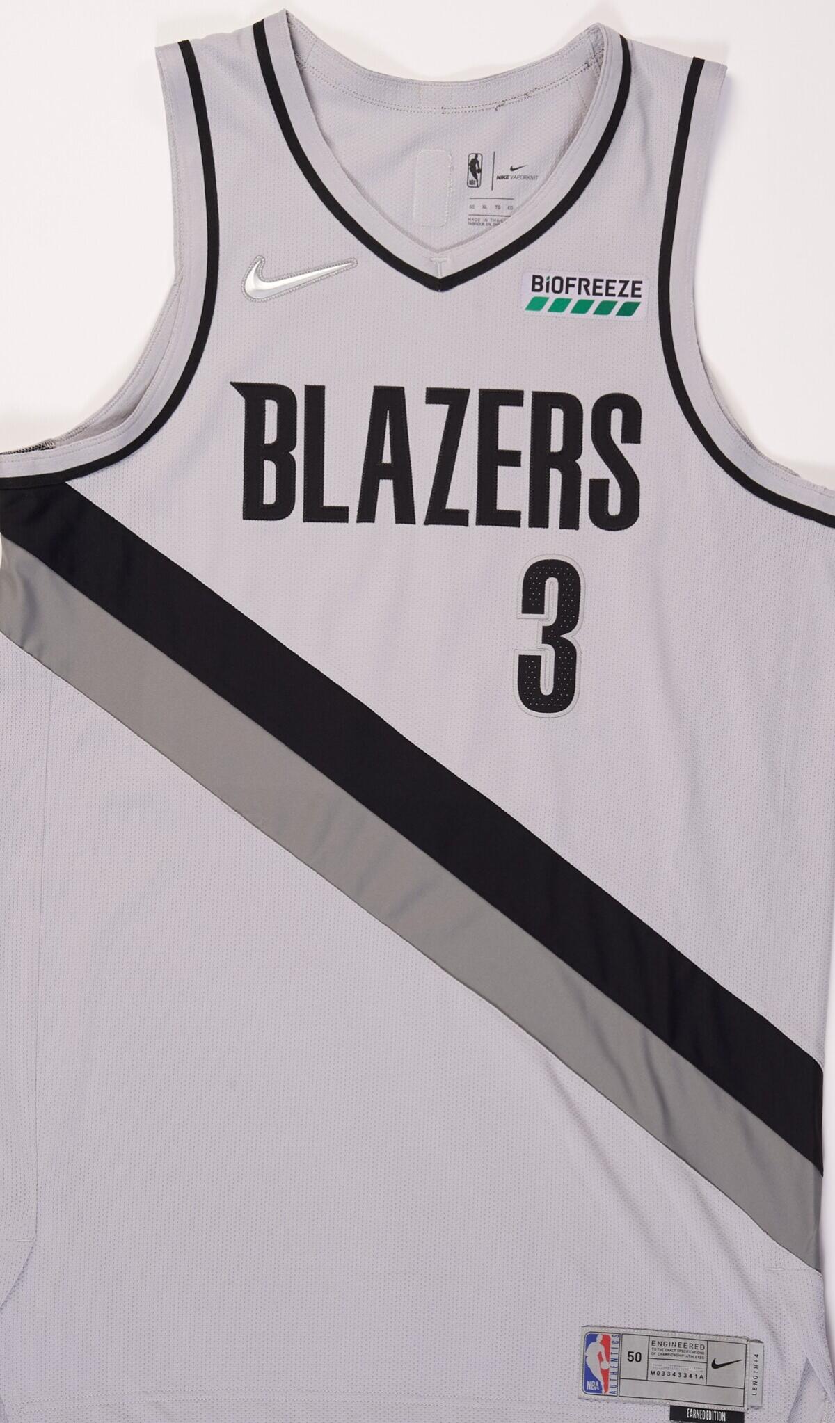 Portland Trail Blazers "Earned Edition" jersey