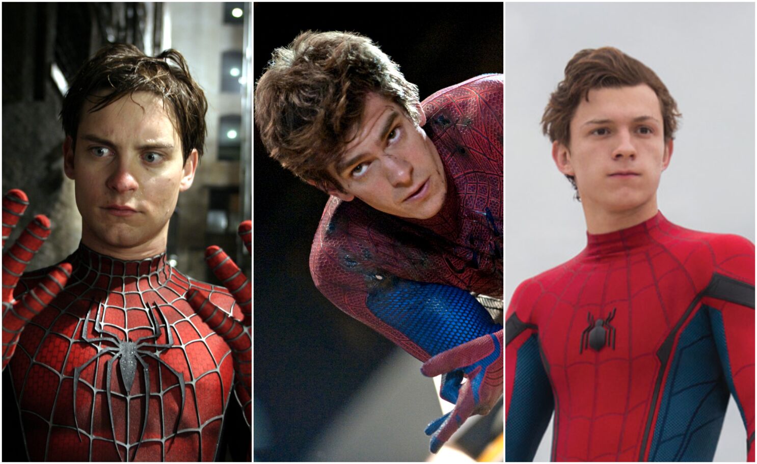 Spider-Man': Holland, Maguire, Garfield re-create THE meme - Los Angeles  Times