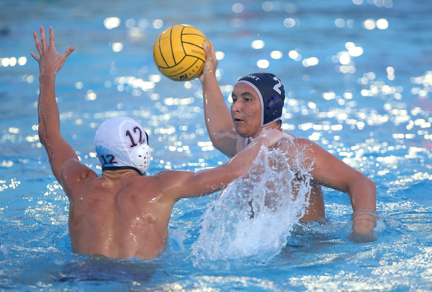 Photo Gallery: Laguna Beach vs. Newport Harbor in boys’ water polo
