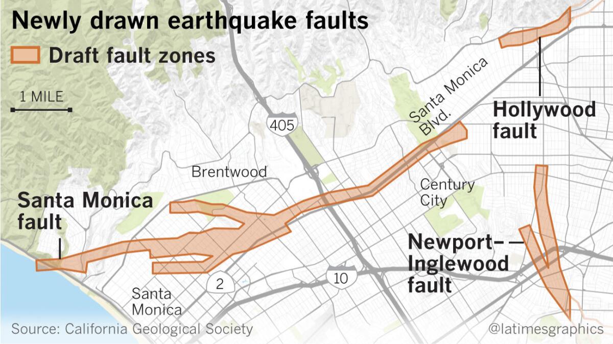 earthquake fault lines sign