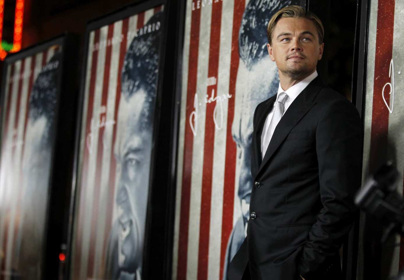 Leonardo DiCaprio helped kick off the AFI Fest on Thursday night with the debut of his new drama, "J. Edgar." DiCaprio stars as FBI Director J. Edgar Hoover in the film about the man's private life and public image.