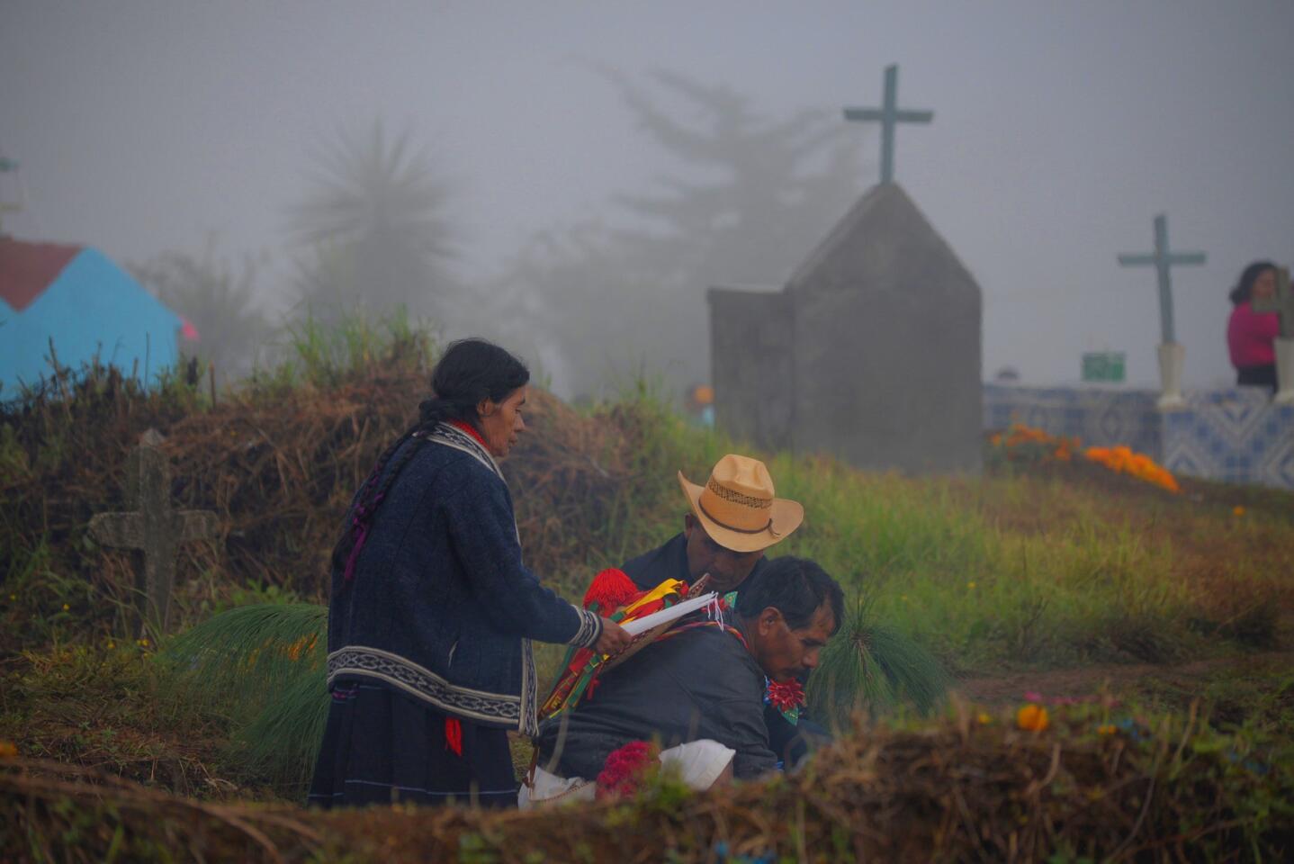 Día de Muertos en la comunidad de Aldama