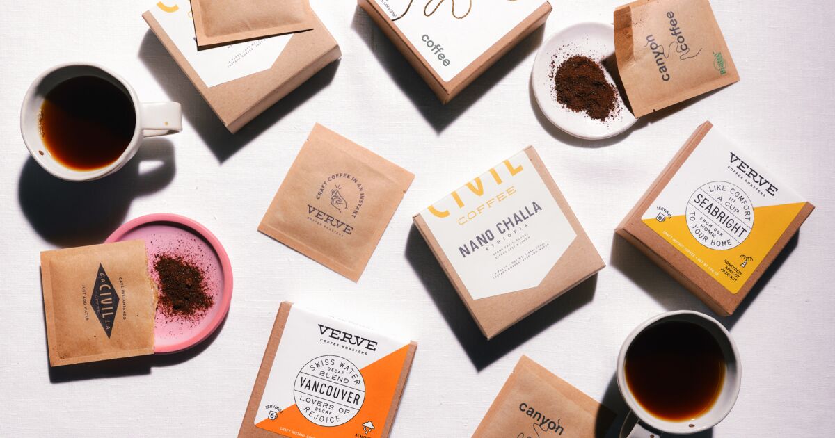 Instant coffee that tastes as good as a fresh brew? These L.A. brands have the best Instant coffee that tastes as good as a fresh brew? These L.A. brands have the best