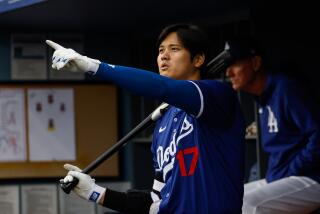 Los Angeles, CA - March 24: Los Angeles Dodgers designated hitter Shohei Ohtani.