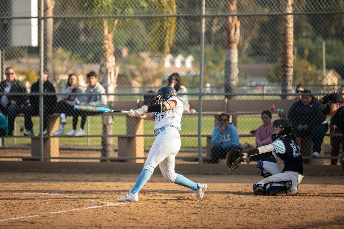 Sofia Mujica of Granite Hills is only a sophomore.