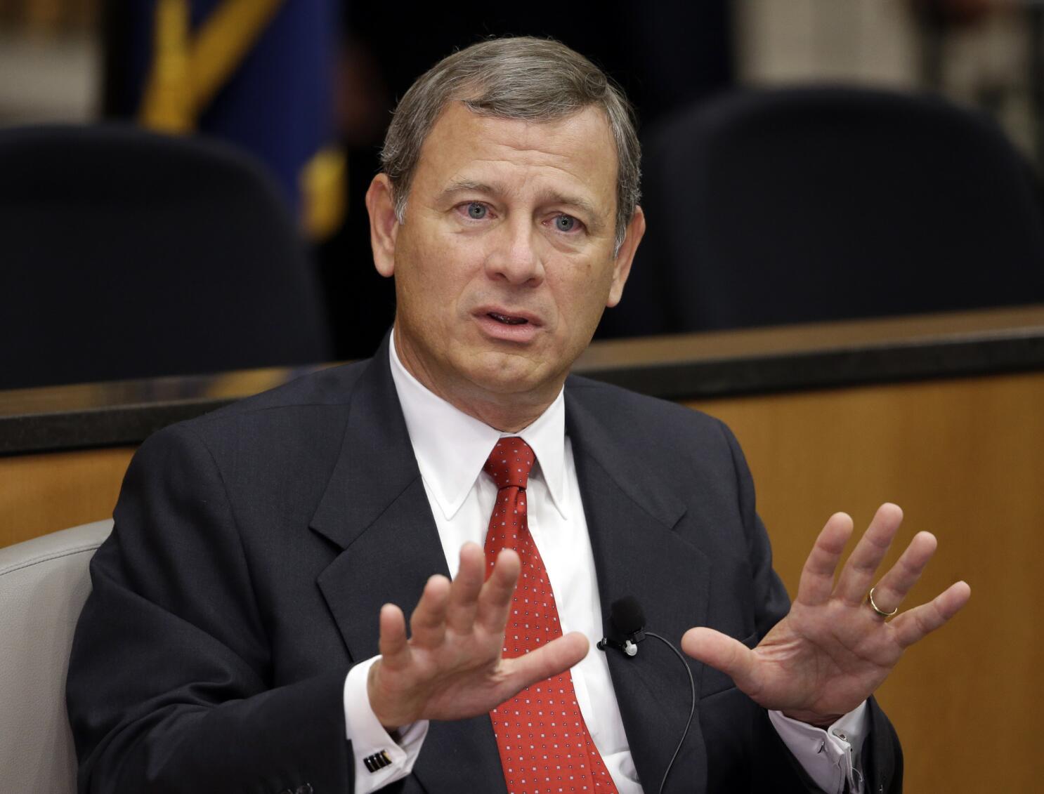 Chief Justice Roberts recently spent a night in a hospital - The Columbian