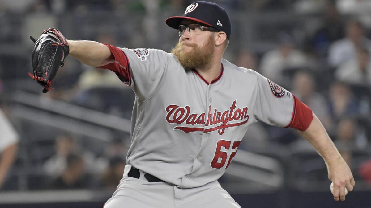 Nationals pitcher Sean Doolittle announces his retirement after