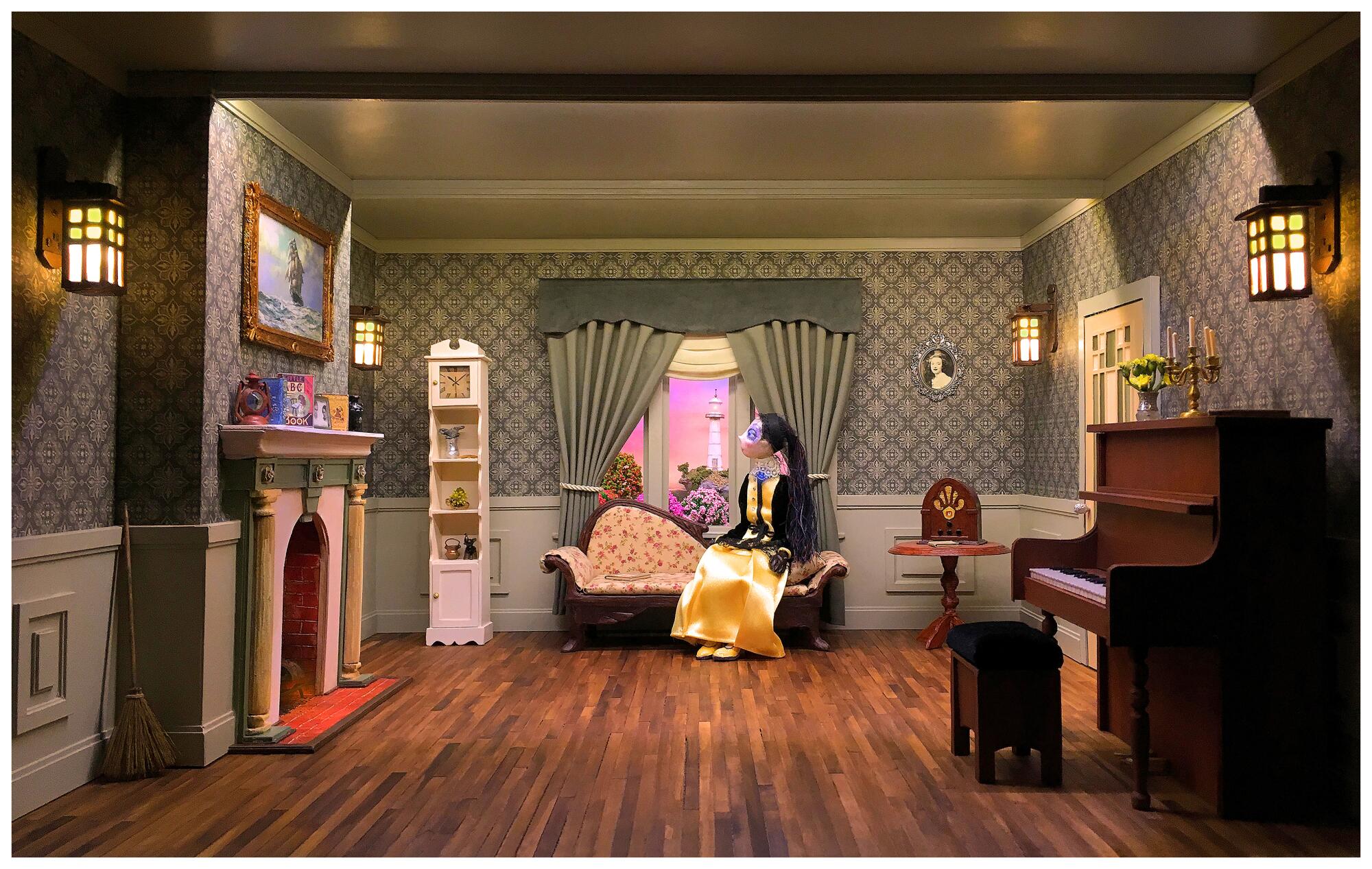 Fairy tales at the Museum of Make Believe are told via heavily detailed dioramas.