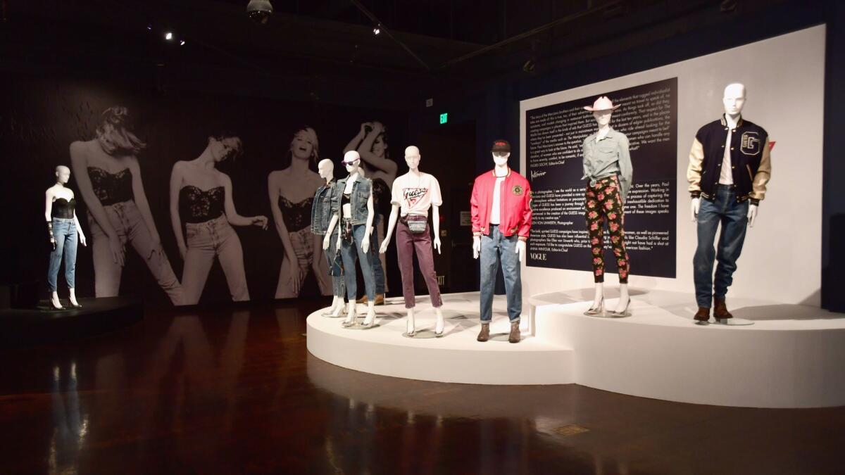 The FIDM Museum is honoring the Guess brand with an exhibit in downtown L.A. (Emma McIntyre / Getty Images for Guess Inc.)