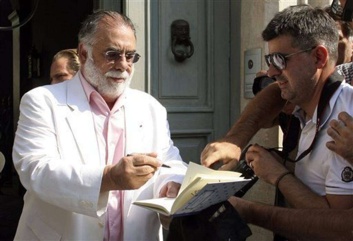 Sofia Coppola at the Venice Film Festival in 2003 for the