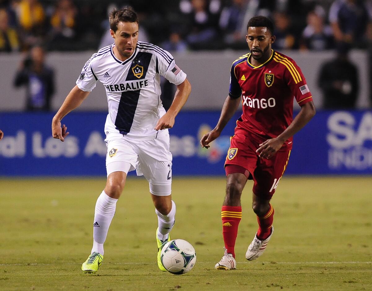 Todd Dunivant, del Galaxy.