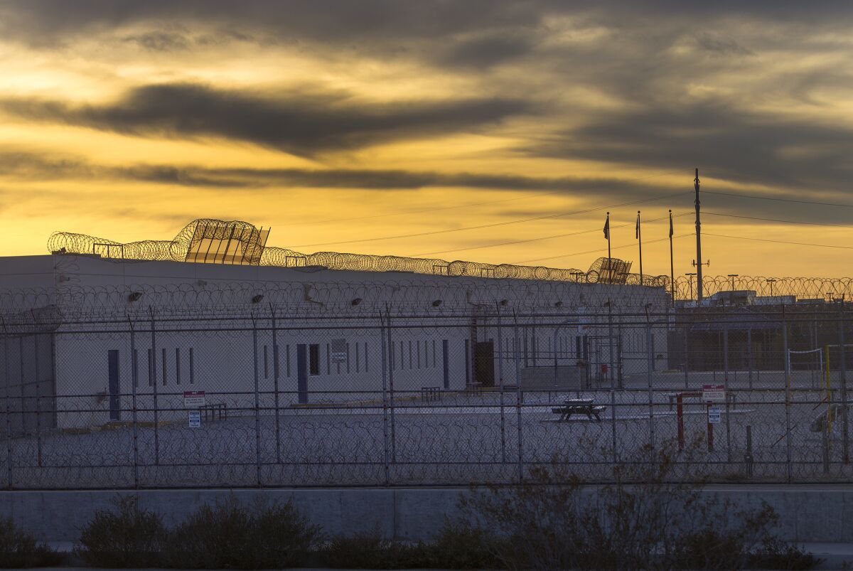 Inmates at the immigrant detention center in Adelanto, Calif., have launched a hunger strike to protest conditions there.