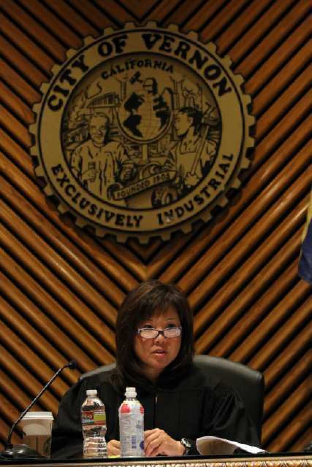 VERNON chose former U.S. attorney and judge Debra Yang to preside over the city's hearing on voter fraud allegations.