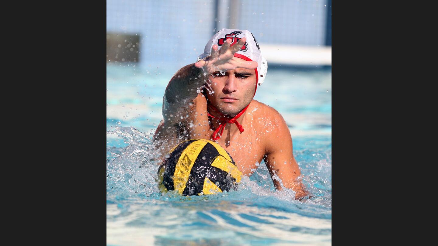 Photo Gallery: Glendale vs. Burroughs in Pacific League boys' water polo