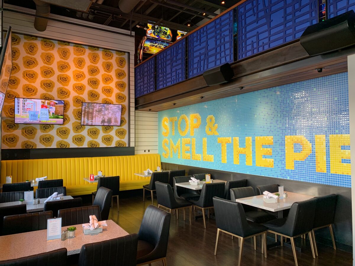 The interior of Pacific Social