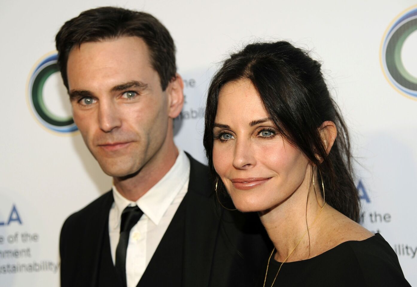 Celebrity weddings & engagements | Johnny McDaid and Courteney Cox